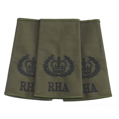 Royal Horse Artillery Olive Rank Slide Garrison Pri
