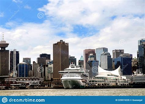 Vancouver In British Columbia Canada Editorial Image Image Of