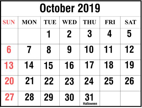 We did not find results for: Free October 2019 Printable Calendar Template In PDF ...