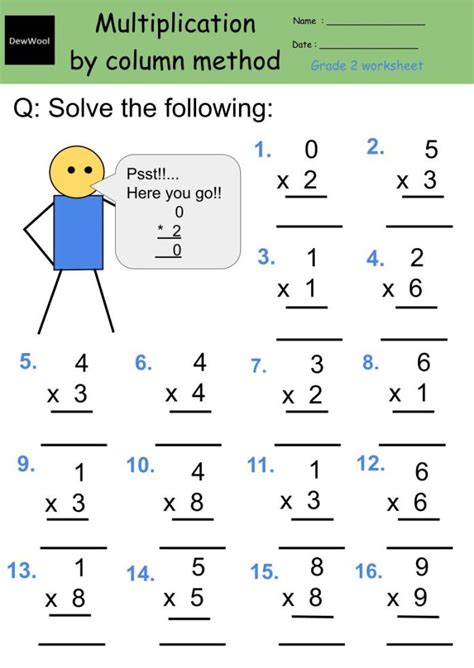Engaging 2nd Grade Multiplication Worksheets For Fun Learning