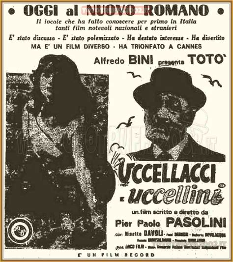 Uccellacci E Uccellini 1966 Cinema 1960 1967