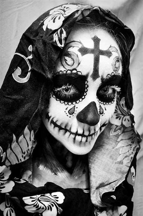 Dead Sexy Dia De Los Muertos Girl Sugar Skulls Maquillage Halloween