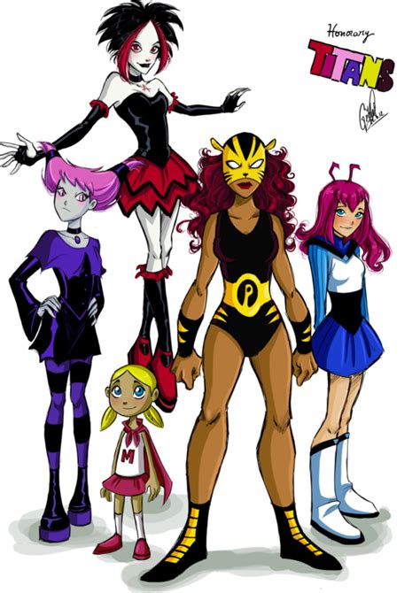 titan girls ii by gretlusky on deviantart liga de la justicia ilimitada superhéroes super héroe