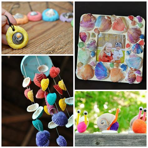 20 Adorable Seashell Fun Craft Ideas For Kids Kids Art And Craft