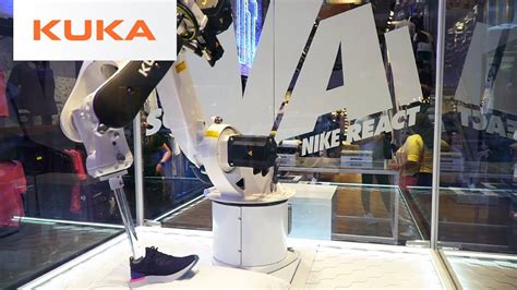Kuka And Nike Use Robots To Launch Shoes In Brazil Youtube