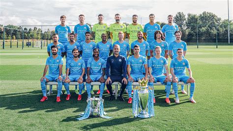 Manchester City 2021 22 Team Photo Revealed