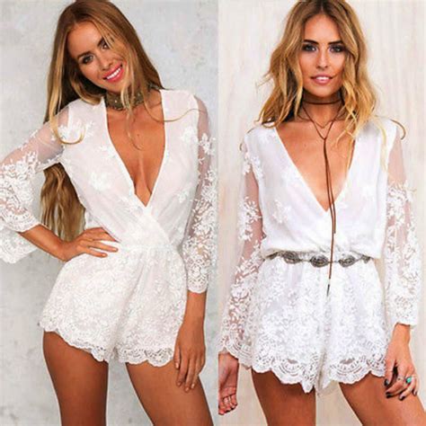 Pin By Dailytech On Womens Clothing Fashion Romper Jumpsuit Fashion Lace Playsuit