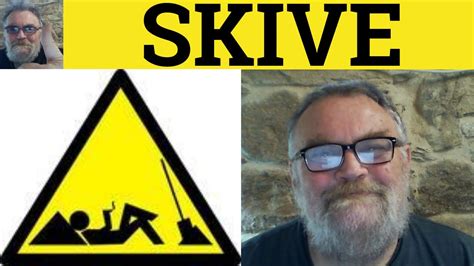 Skive Meaning Skive Examples Skive Defined British Slang Esl