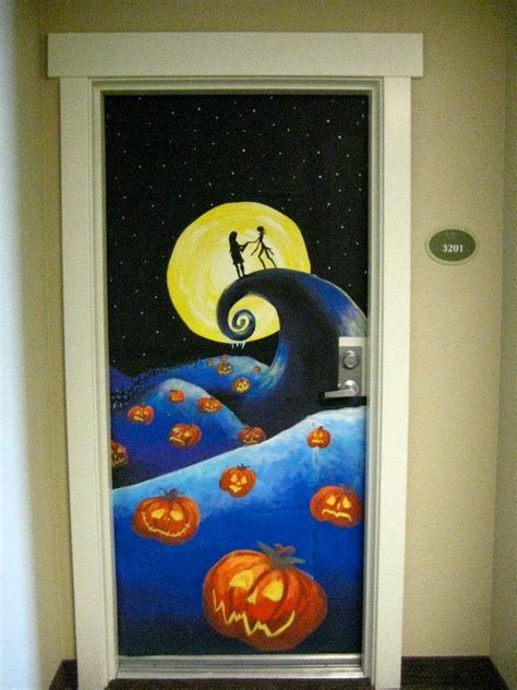 It is about jack skellington, the pumpkin king, who lives. Image result for nightmare before christmas door ...