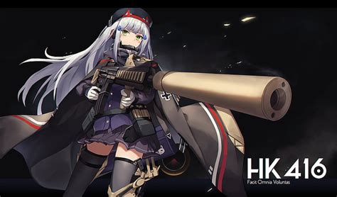 Videospiel Girls Frontline Cz75 Girls Frontline Hd Hintergrundbild