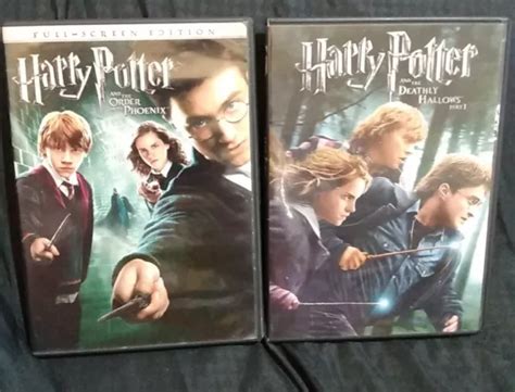 Wizardry Harry Potter Double Feature Order Of The Phoenix And The