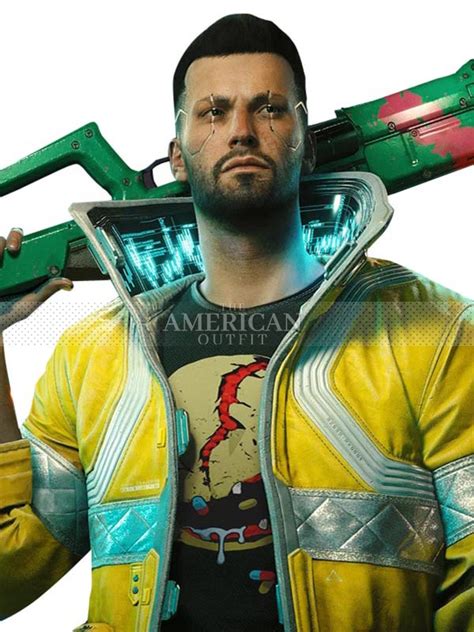 cyberpunk 2077 edgerunners david martinez yellow jacket the american outfit