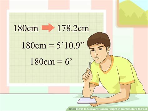 How to Convert Human Height in Centimeters to Feet (with Unit Converter)
