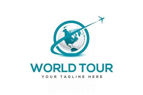 World Tour Travel Company Logo 120733 Logos Design Bundles In