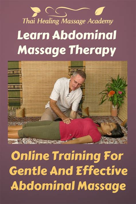 Abdominal Massage Therapy Online Training Massage Therapy Online Therapy Therapy