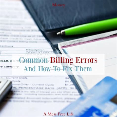 How To Recognize Common Billing Errors And How To Fix Them