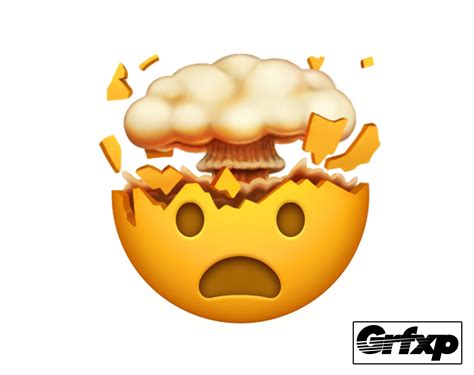 Mind Blown Emoji Sticker Emoji Whatsapp Nuevos Emoji Fotos De Emoji
