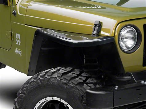 Mce Jeep Wrangler Gen Iii Carbon Fiber Style Flexible Flat Fenders 3