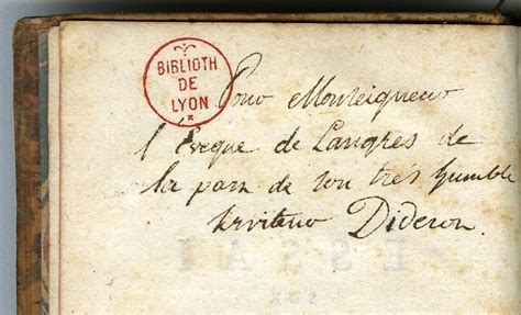 Diderot Denis 1713 1784 Numelyo Bibliothèque Numérique De Lyon
