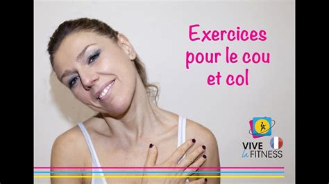 Exercices Contre La Douleur Cervicale Youtube