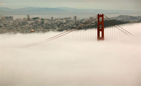 San Franciscos Fog Presented On Real Time Satellite Bloomberg