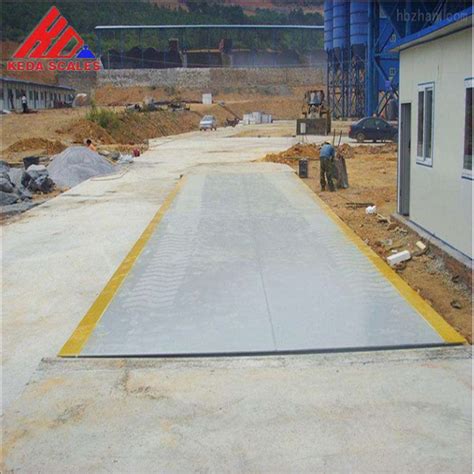 Heavy Vehicle Ton Pit Type Weighbridge Manufacturers Truck Weighing