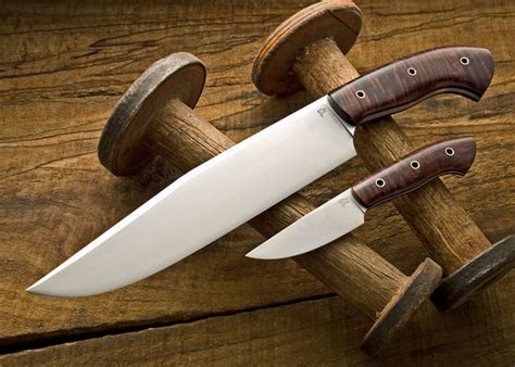Matched Camp Knife Hunter Sets Burt Foster Handmade Knives