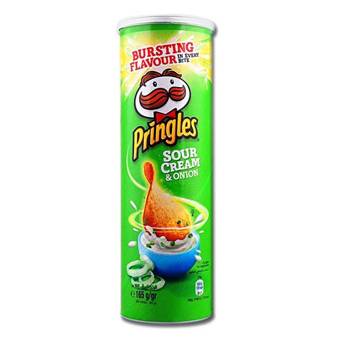 Pringles Sour Cream And Onion 165g Candy Crush