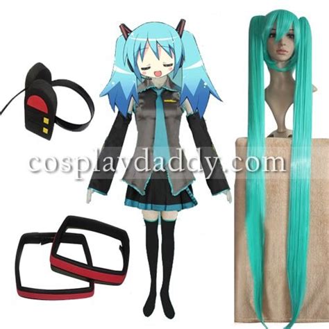 Hatsune miku anime headset headphone manga role action figure cosplay vocaloid gamer surround noise bluetooth earphone ☦, stainless steel teapot, stainless steel tray, stainless steel rings for women, steel sword, stainless steel hoop earrings, dock 2go, clacking, cloheing, childreb, case v 1. Vocaloid Hatsune Miku Cosplay Costume full set+ WIG ...