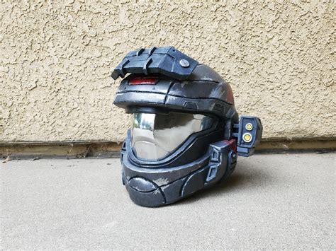 1st Build Odst Helmet Halo Reach Foam Build Halo Costume And Prop
