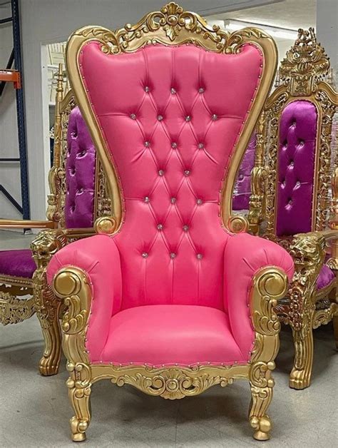Pink Throne Chairsweet 16 Chair Princess Throne Birthday Etsy