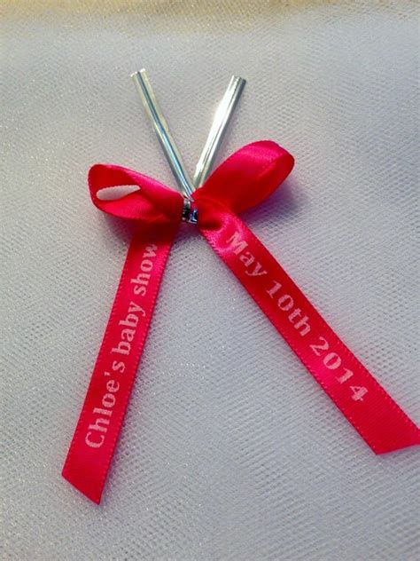 Personalized Ribbon For Party Favors 40 Baby Shower Favors