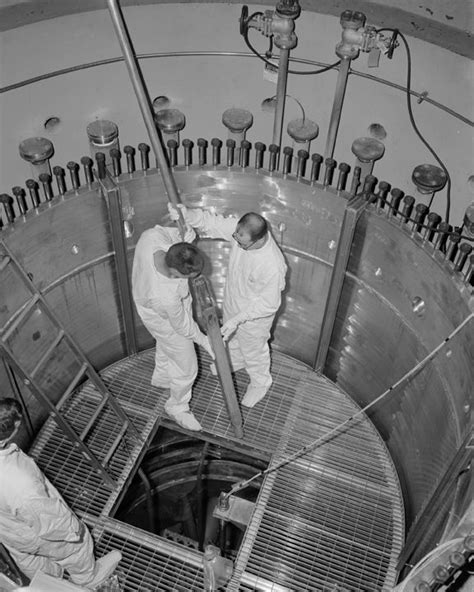 Workers Prepare For The Final Hydraulic Test In The Plum Brook Reactor