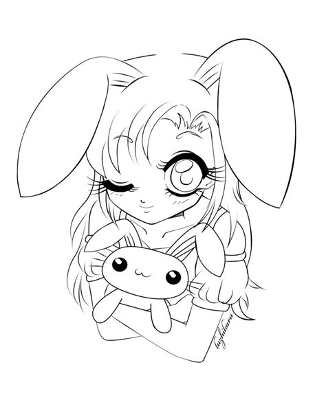 Anime Bunny Drawing At Getdrawings Free Download