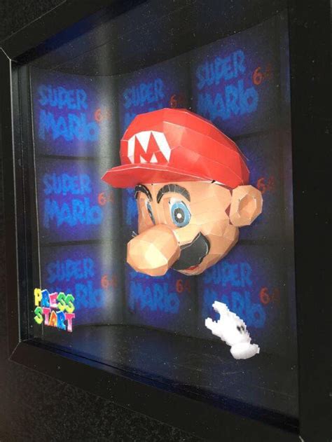 Pin On 3d Paper Dioramas Of Classic Video Games