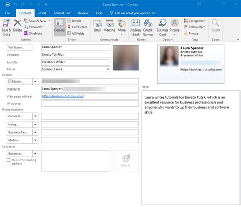 Cách Sắp Xếp Các Liên Hệ Contacts Trong Outlook Business