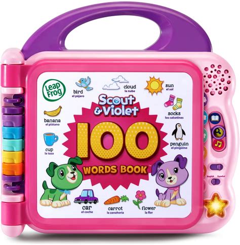 Leapfrog Scout Violet 100 Words Book Toddler Girl Toys