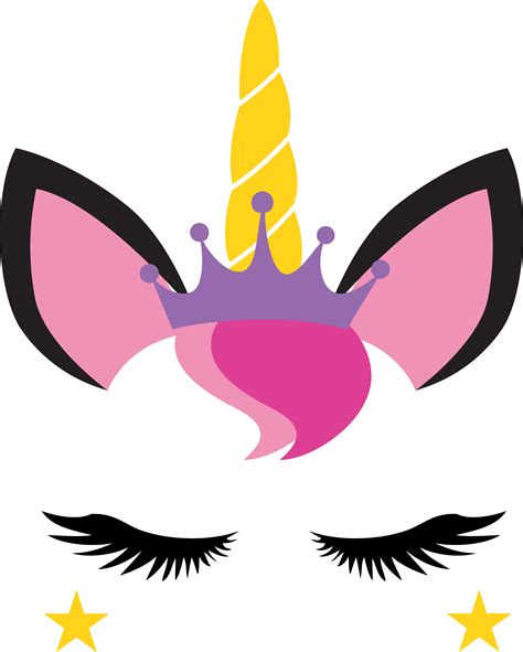 Free Unicorn Svg Free Svg File Compatible With Silhouette Orejas Y