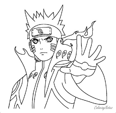 Naruto Coloring Pages Free Printable Sasuke Kakashi Akatsuki