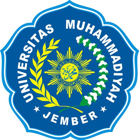 Universitas jember (disingkat unej atau uj) adalah salah satu perguruan tinggi negeri yang terletak di kota jember, provinsi jawa timur. Logo Universitas Muhammadiyah Jember - Kumpulan Logo Lambang Indonesia