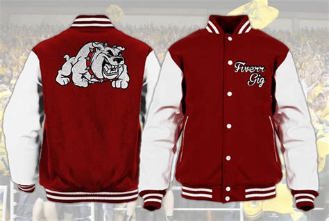 create  college varsity jacket mockup  trymzoslo fiverr