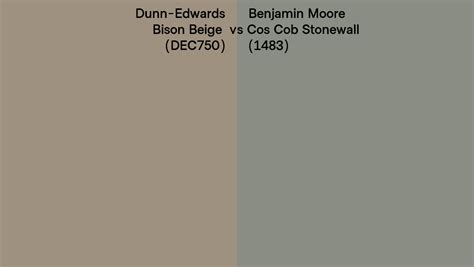 Dunn Edwards Bison Beige Dec750 Vs Benjamin Moore Cos Cob Stonewall