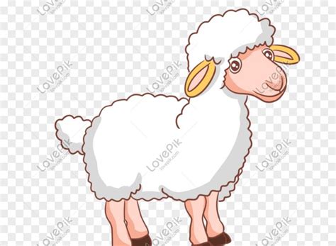 Terkeren 26 Gambar Kartun Domba Putih- Ilustrasi Lukisan Tangan Kambing
