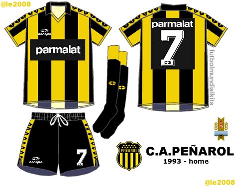 Maybe you would like to learn more about one of these? Fútbol Mundial Kits - Uruguay: C. A. Peñarol - 1991/1992 ...