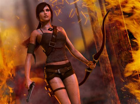 Tomb Raider Lara Croft Beautiful Girl Wallpaper Games Wallpaper Better