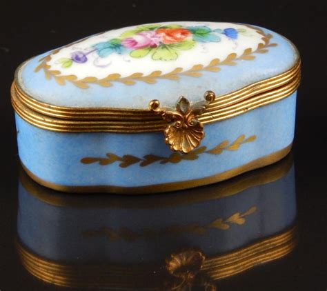 Sold Price Limoges French Porcelain Antique Trinket Box January 6