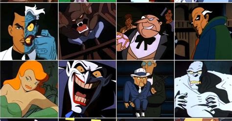 Batman The Animated Series Villains