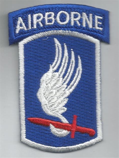 Us Army 173rd Airborne Division Military Patch Army