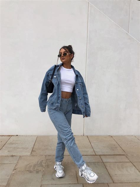 Double Denim Outfits Outfitinspiration Retro Outfits Cute Casual
