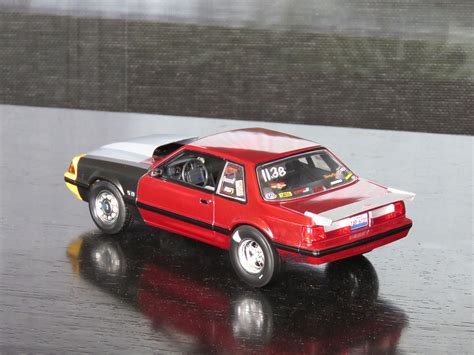 1990 Mustang Lx 50 Drag Racer Plastic Model Car Kit